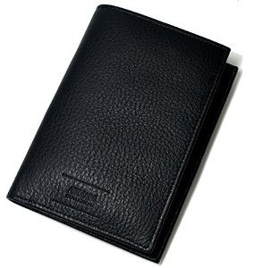 ARMANIアルマーニコレツォーニ パスポートケース（ブラック） YAM421 YH513 80001 A-1570