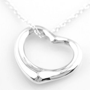 TIFFANY＆Co. ティファニー オープンハート ペンダント S