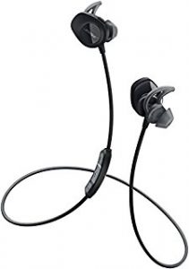 Bose SoundSport wireless headphones : ワイヤレスイヤホン 防滴/Bluetooth・NFC対応/リモコン・マイク付き ブラック SSport WLSS BLK【国内正規品】