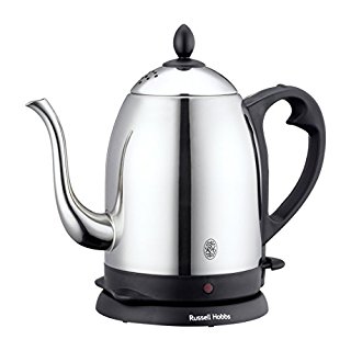 【グッドデザイン・ロングライフデザイン賞受賞】ラッセルホブス 電気カフェケトル 1.0L